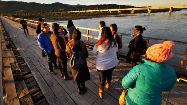 Municipio y vecinos van al rescate del Puente Confluencia de Chillán