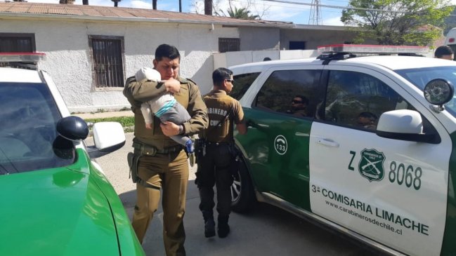 Limache: Investigan supuesto abandono de guagua durante tres días en una pieza