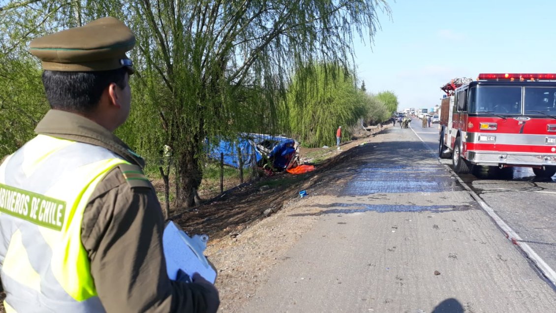 Un muerto y 14 heridos tras accidente de tránsito en San Rafael