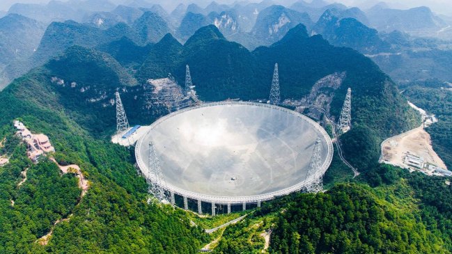 Telescopio de China capta misteriosas señales desde el espacio profundo
