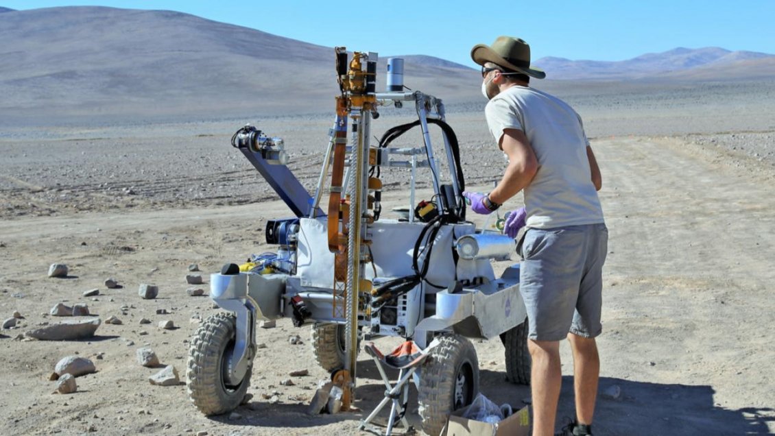 Científicos de la NASA probarán en el desierto chileno un robot pensado para Marte
