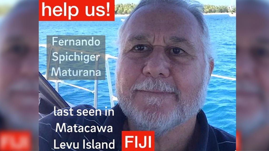 Familia confirmó muerte de chileno desaparecido hace tres días en islas Fiji