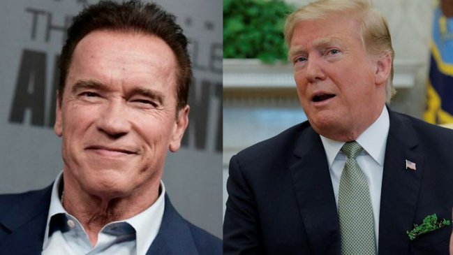Arnold Schwarzenegger: Trump quiere ser como yo porque está enamorado de mí