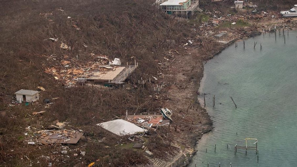 Bahamas redujo a 1.300 los desaparecidos tras el paso de Dorian