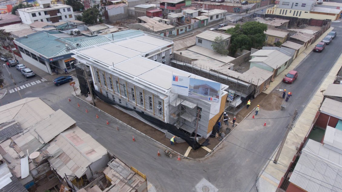 Nuevo edificio para la fiscalía de Chañaral lleva un 90 por ciento de avance