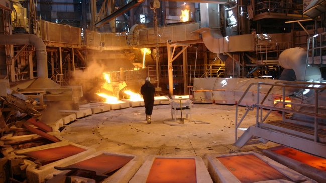 Explosión en la fundición de Chuquicamata dejó dos trabajadores heridos