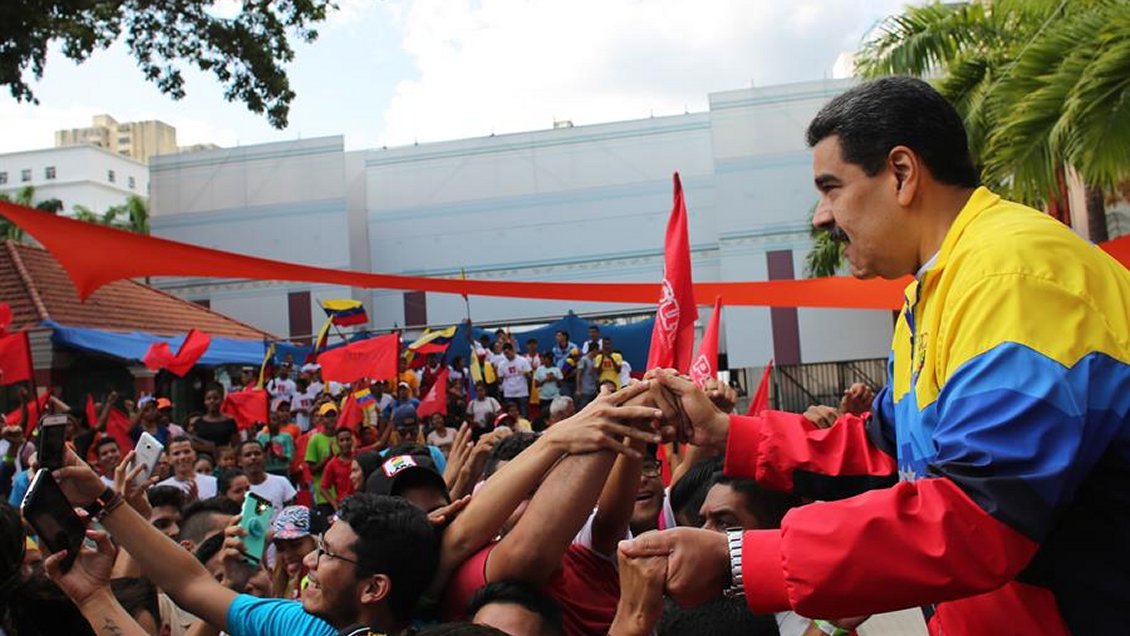 Maduro afirmó que la paz se impondrá a las 