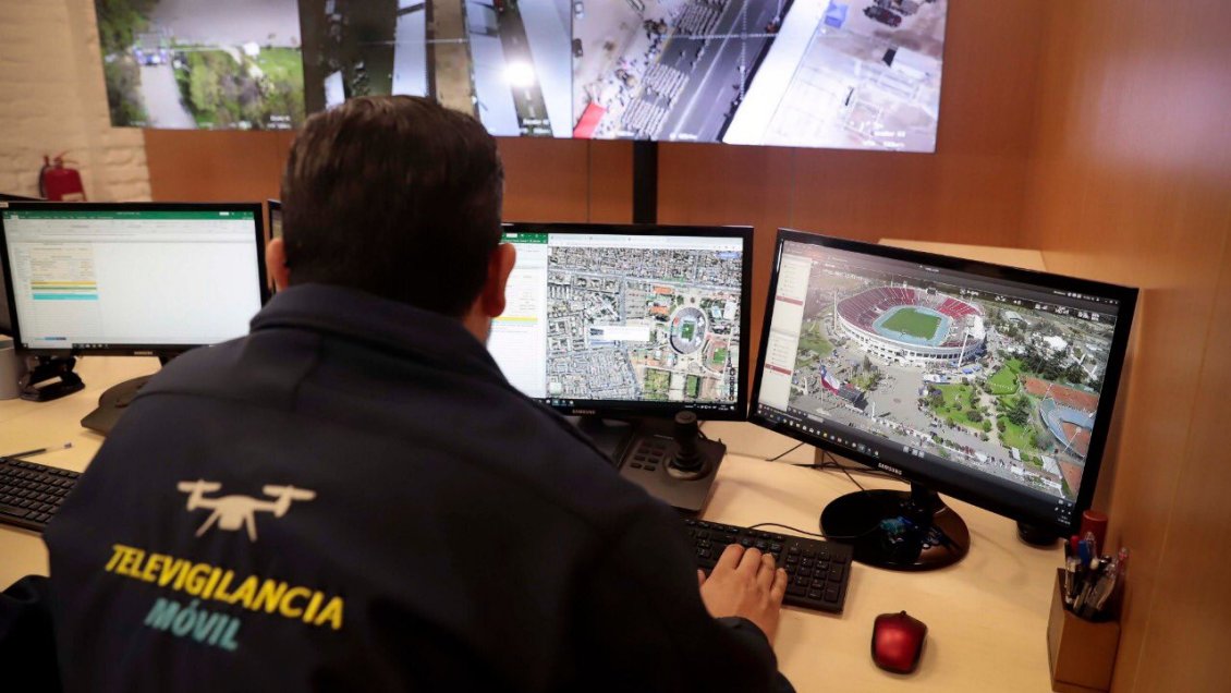Con drones se resguardará la seguridad en las fondas de Santiago
