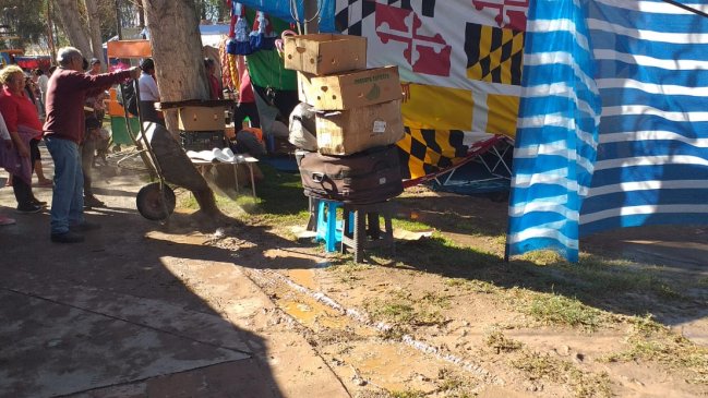 Rotura de cañería aguó la inauguración de las ramadas en Copiapó