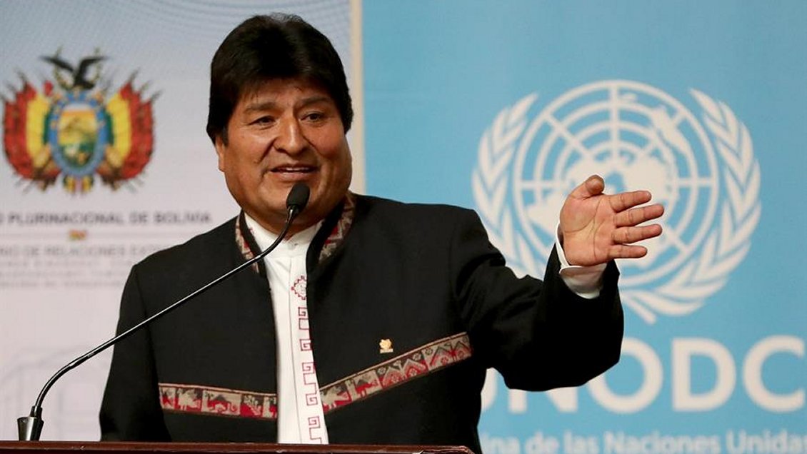 Evo Morales felicitó a Chile por sus fiestas patrias