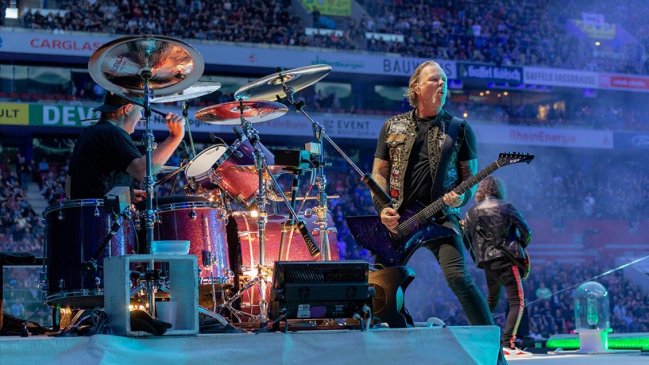 Estudio revela que Metallica es la banda en vivo más grande todos los tiempos