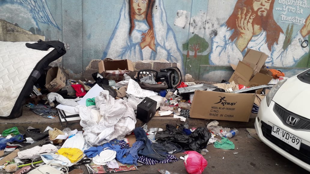 Realizan operativo de limpieza de emergencia en Iquique