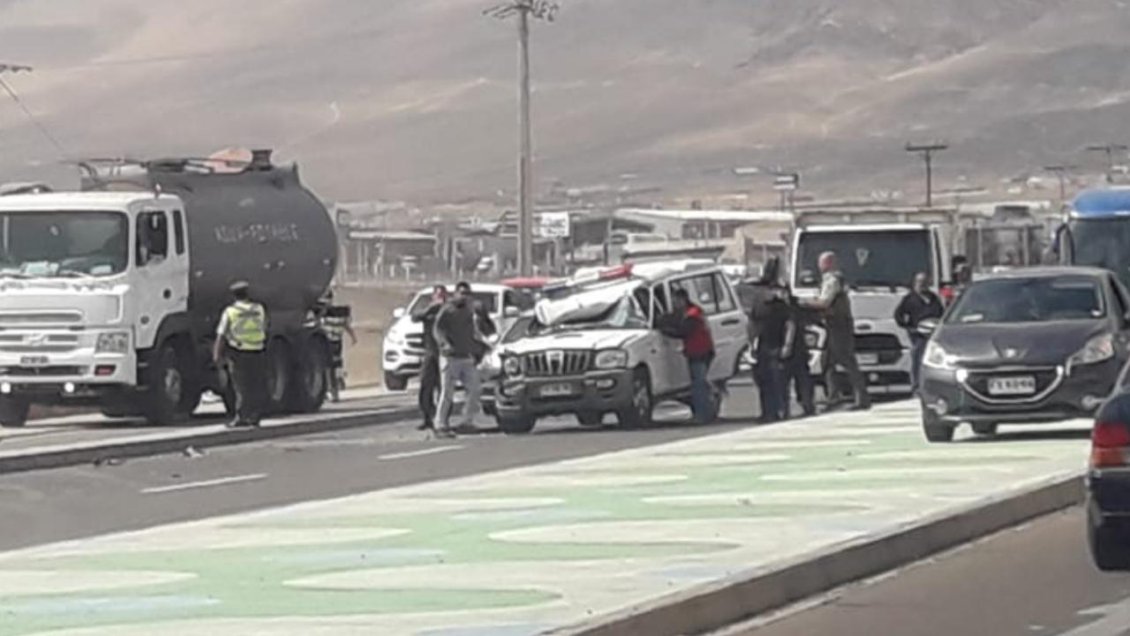 Accidente de tránsito dejó un muerto en Antofagasta