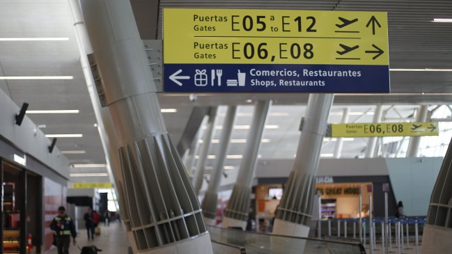 Nuevo espigón del aeropuerto: Piden llegar 3,5 horas antes de vuelos internacionales