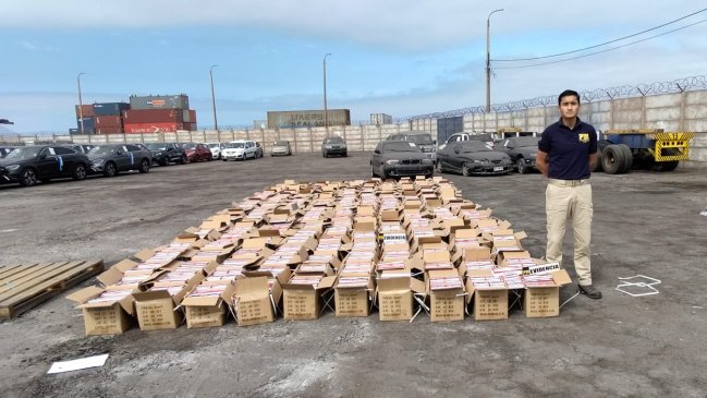 Decomisaron 24 mil barajas de naipes falsificados desde la Zofri de Iquique