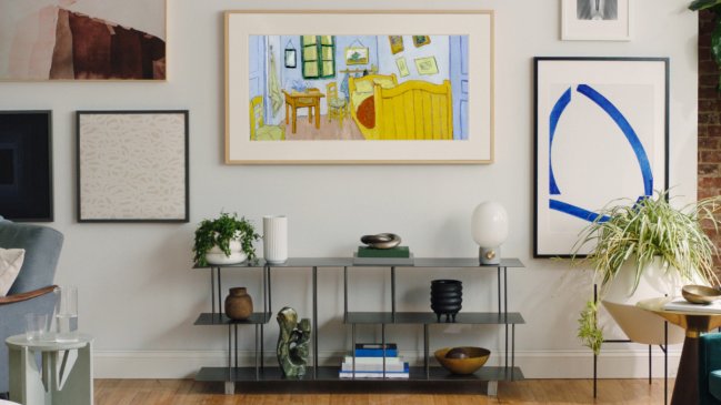 Samsung presentó televisor que se convierte en cuadro