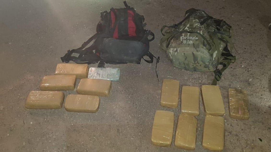 Carabineros incautó 70 mil dosis de pasta base en pleno desierto de la Región de Antofagasta