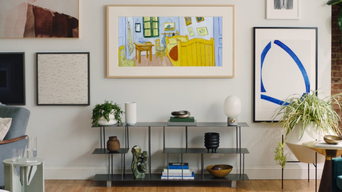 Samsung presentó televisor que se convierte en cuadro