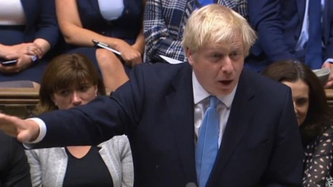 Boris Johnson desafió a la oposición a presentar una moción de censura en contra suya