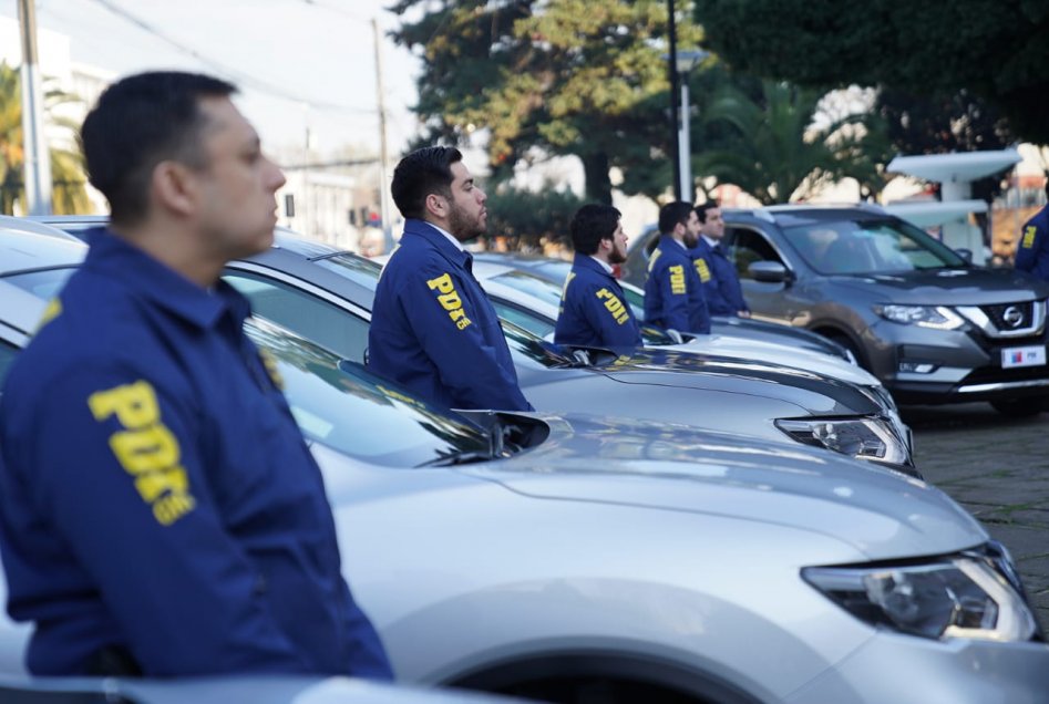 PDI sumó siete vehículos todoterreno a su flota en Ñuble
