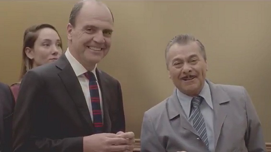 Monckeberg se probó como actor, con 