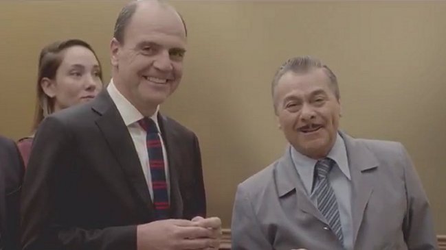 Monckeberg se probó como actor, con 