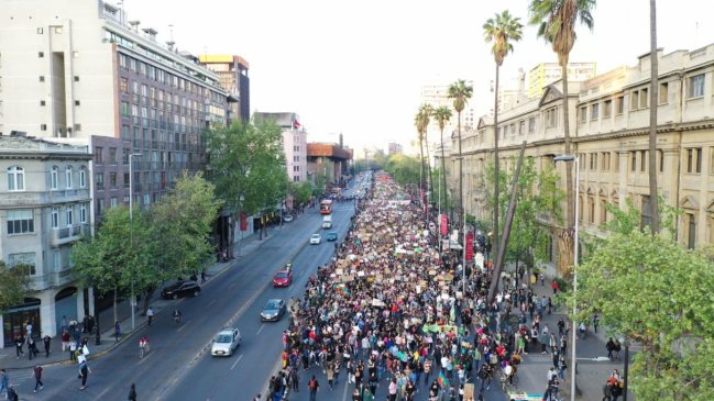 Chile se suma a la marcha mundial contra el cambio climático