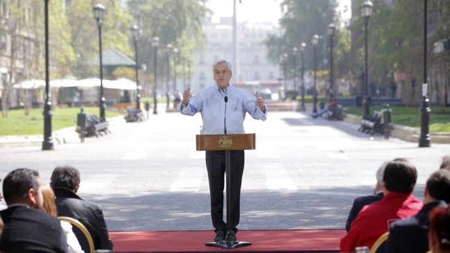 Piñera anunció remodelación del Paseo Bulnes