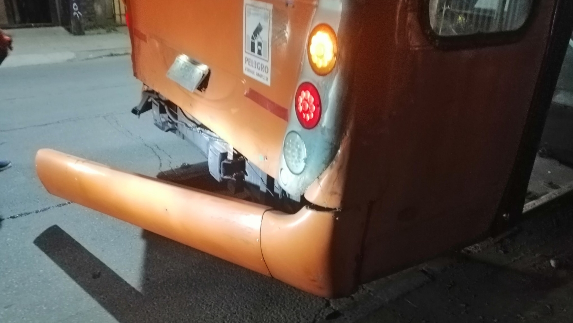 Quilicura: Colisión de buses del Transantiago dejó una docena de heridos