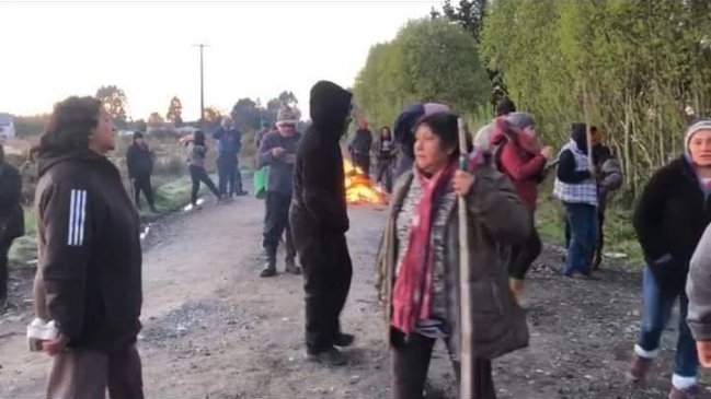 Vecinos de San Antonio de Huelden impiden el paso de maquinaria para sondajes en la localidad