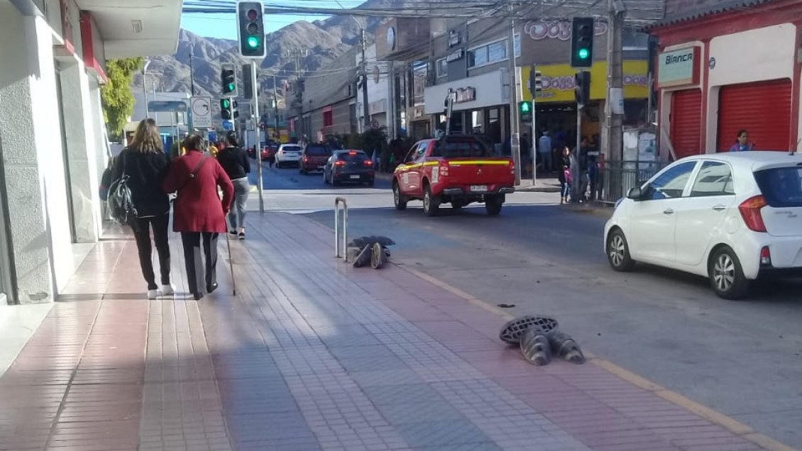 Retiran parte de la ciclovía del centro de Copiapó por cambios en el tránsito