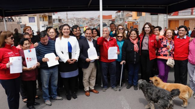 Más de 700 familias regularizarán sus títulos de dominio en Alto Hospicio