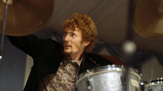 Murió Ginger Baker, baterista y fundador de Cream junto a Eric Clapton
