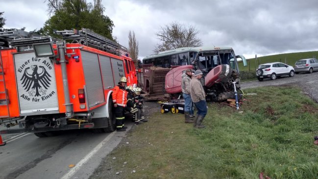 Dos accidentes de tránsito en Provincia de Llanquihue dejan como saldo varios lesionados