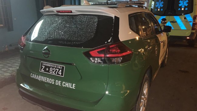 Carabinero fue agredido entre cuatro sujetos para evitar detención en Diego de Almagro