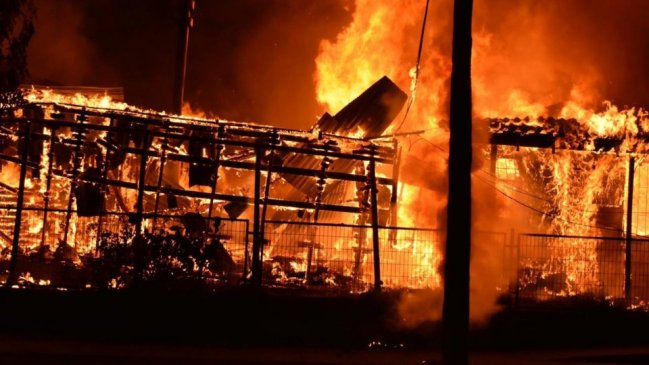 Joven fue detenido tras la muerte de anciano en incendio de su mediagua