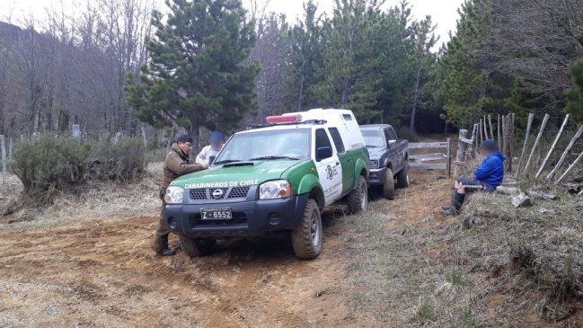 Capturan a pescador furtivo en el Lago Cástor de Coyhaique