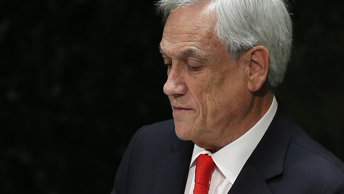 Piñera admitió resultados negativos de su política de seguridad en La Araucanía