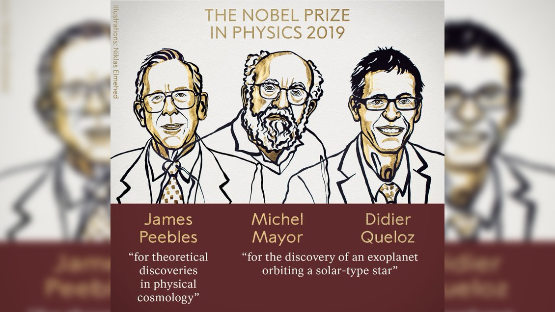 Nobel de Física recompensa a la cosmología física y el hallazgo del primer planeta extrasolar