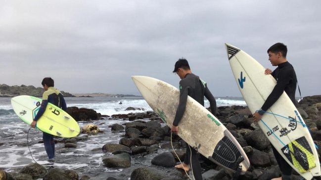 Surfistas de Caldera piden cambiar trazado en la instalación de fibra óptica