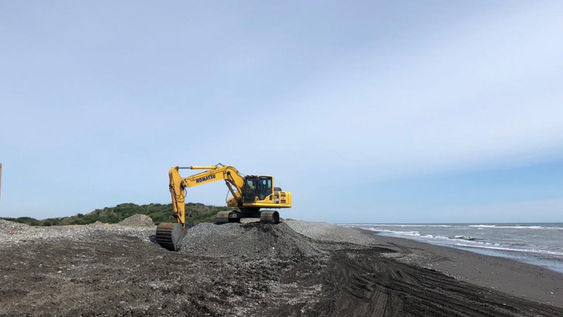 Empresa contratista del Gobierno extrajo áridos ilegalmente desde un santuario natural