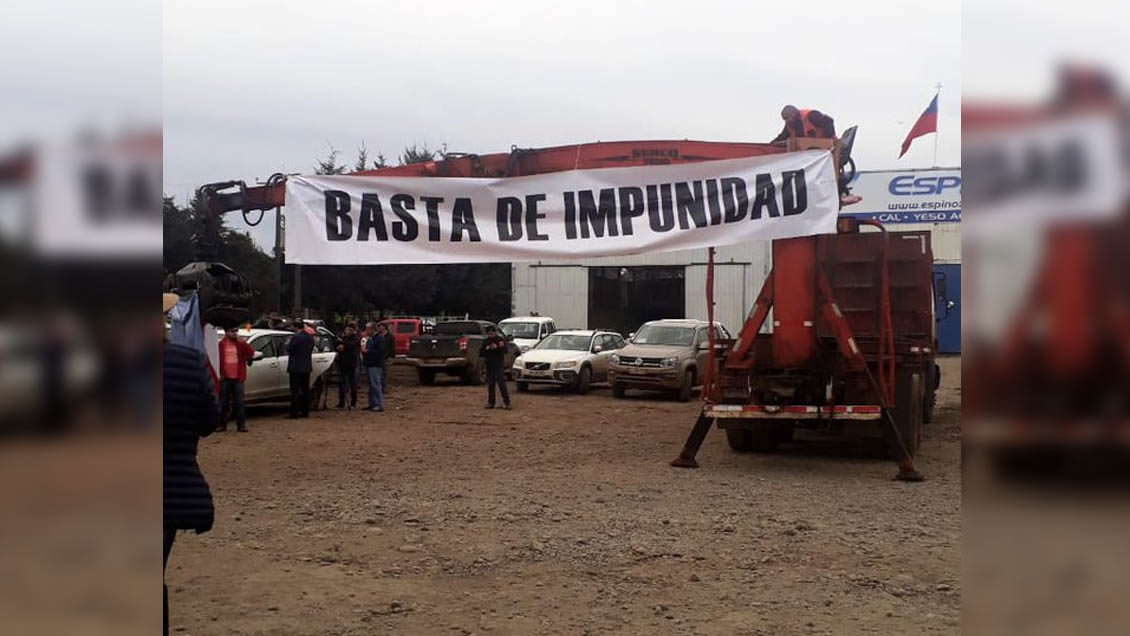 Chadwick recibirá en La Moneda a transportistas forestales movilizados de la macrozona sur