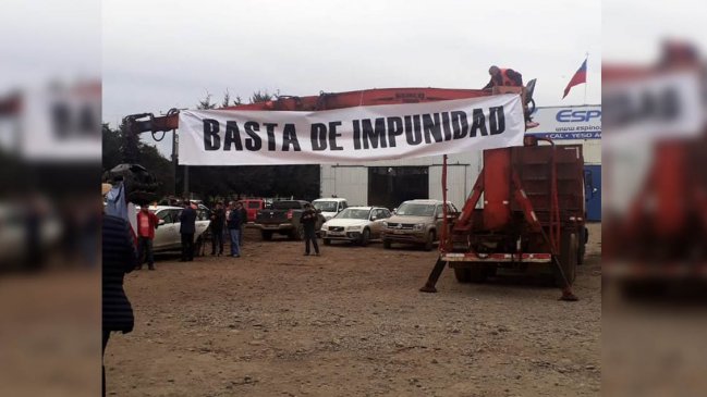 Chadwick recibirá en La Moneda a transportistas forestales movilizados de la macrozona sur