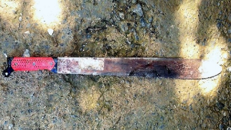 Mató a machetazos a su papá tras descubrir que violó a su hija