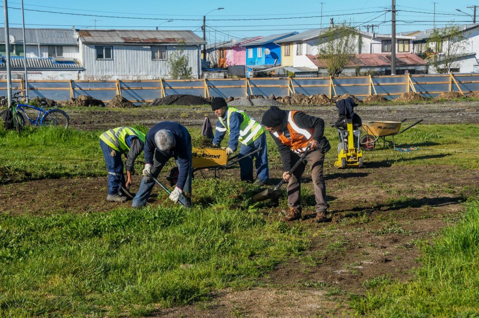Comienzan trabajos de nuevo Parque Oriente de Chillán