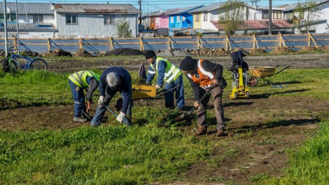 Comienzan trabajos de nuevo Parque Oriente de Chillán