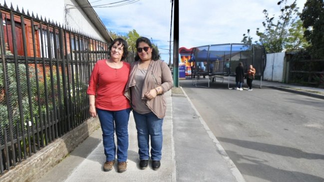 Tradicional barrio de Chillán inaugura pavimentación de calles tras medio siglo de espera