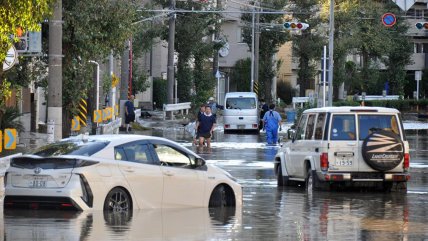  Al menos 42 muertos tras el paso de supertifón por Japón  