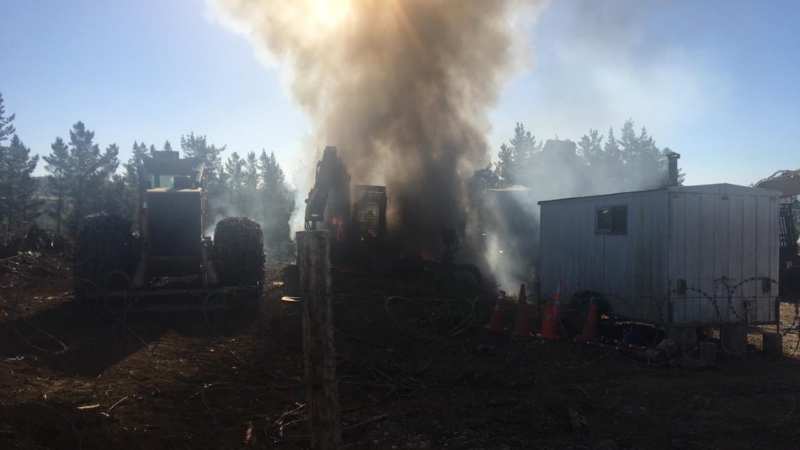 Un hombre fue detenido tras incendio que cobró la vida de una persona en Calbuco