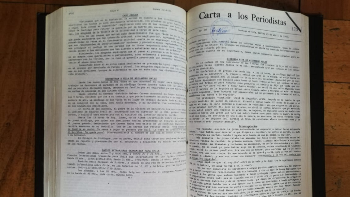 Anuncian libro sobre las cartas escritas en 